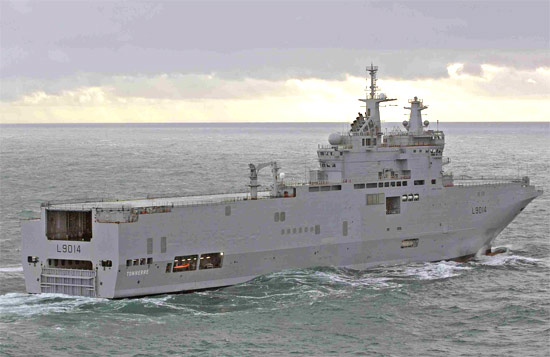 mistral class helicopter carriers. The first Mistral was handed