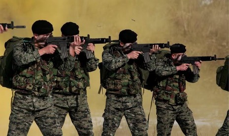 north korean army uniform. a truly motivated army.